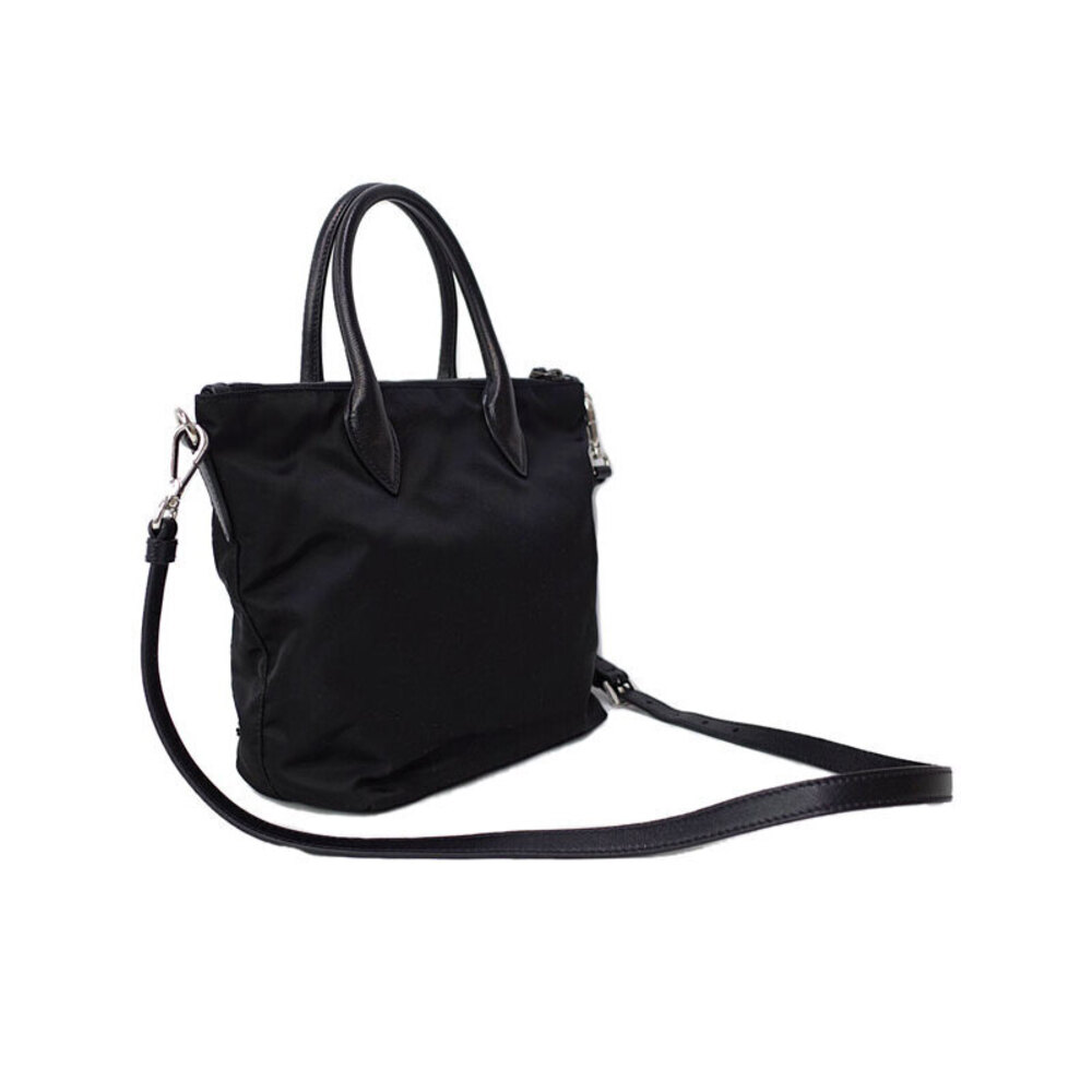 Prada Tessuto Ricamo tote bag black floral beading - Picture 2 of 9